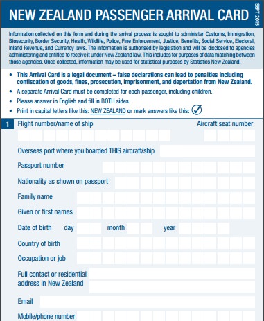 Biosecurity New Zealand Declare!